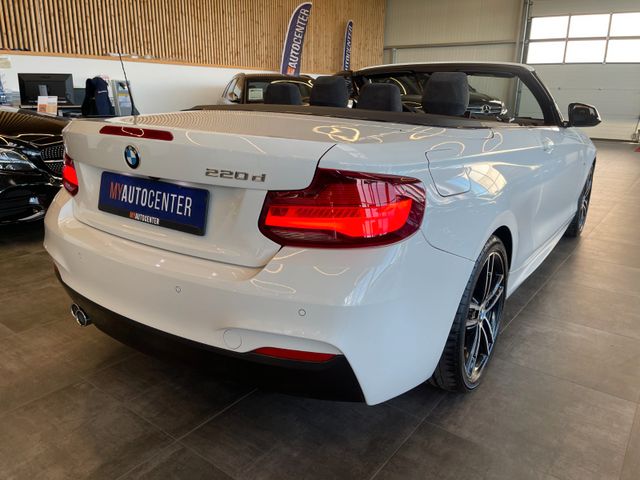 BMW Cabrio 220 d M Sport *1.HAND*19%MWST*NAVI*KAMERA