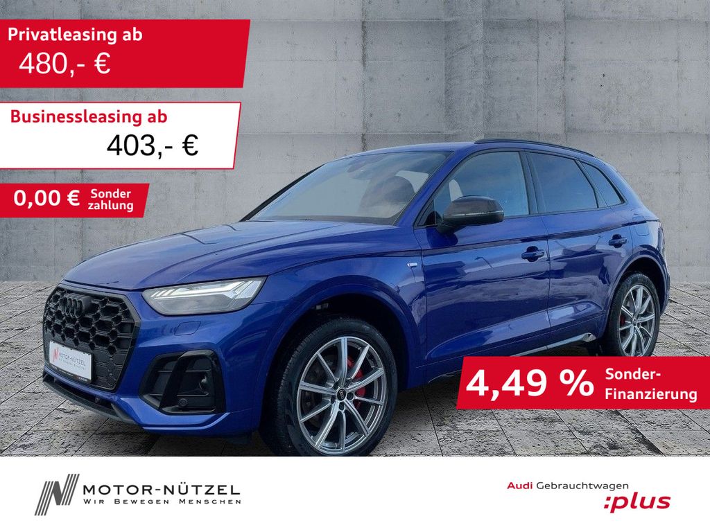Audi Q5 50 TFSI e QU S-LINE MATRIX+NAVI+HuD+B&O+AHK