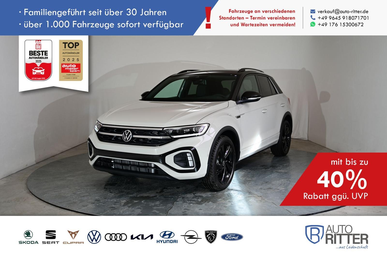 Volkswagen T-Roc R-Line ACC|AHK|RFK|Navi|Carplay|Klima|P...
