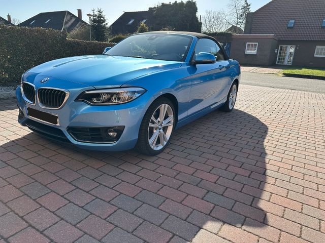 BMW 218i Cabrio Sport Line HiFi DAB LED RFK Shz