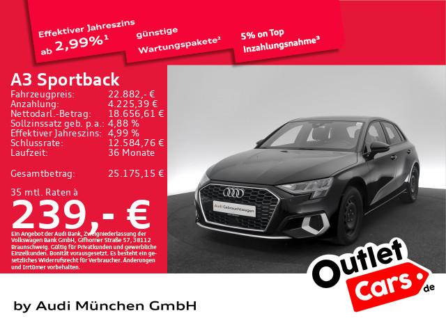 Audi A3 Sportback 35 TDI advanced S tronic LED/Virtua