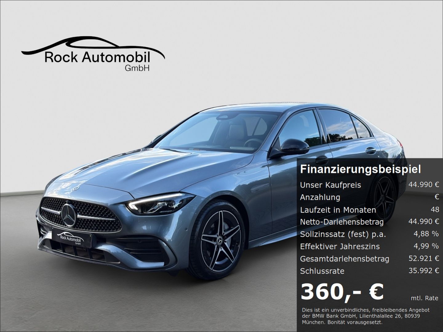 Mercedes-Benz C 180 9G Edition AMG Line NIGHT LED