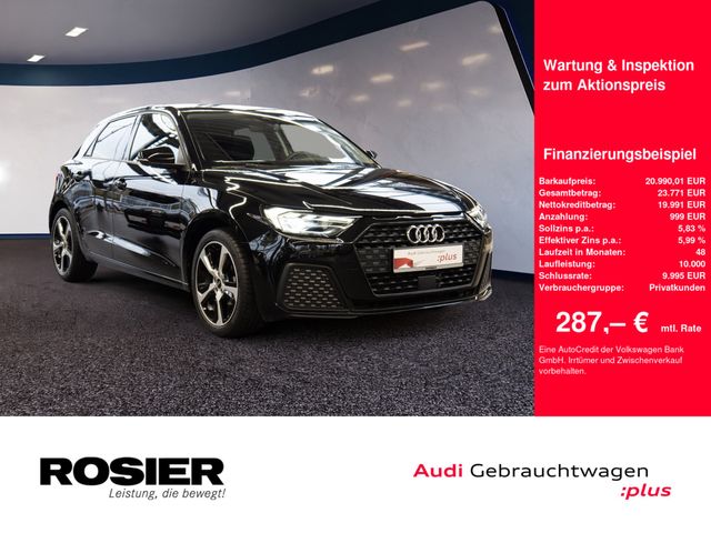 Audi A1 Sportback 25 TFSI basis LED NAVI SPURH. SHZ