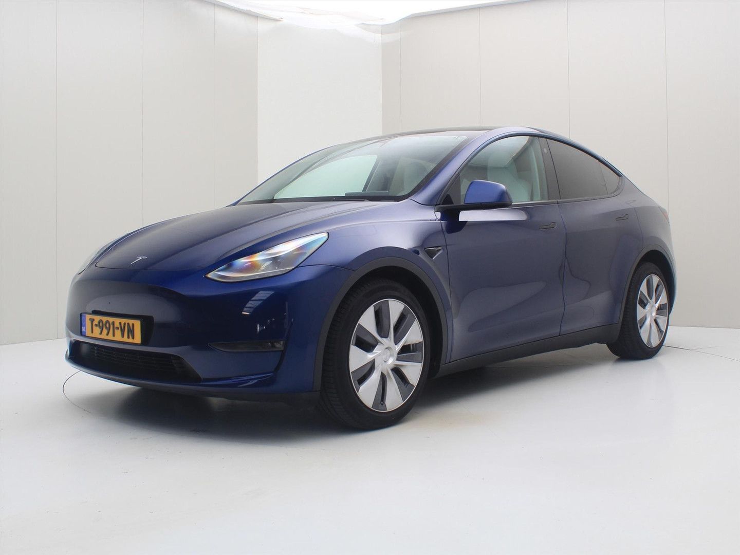 Tesla Model Y Long Range AWD 75kWh 351pk [ Weiß LEDER+