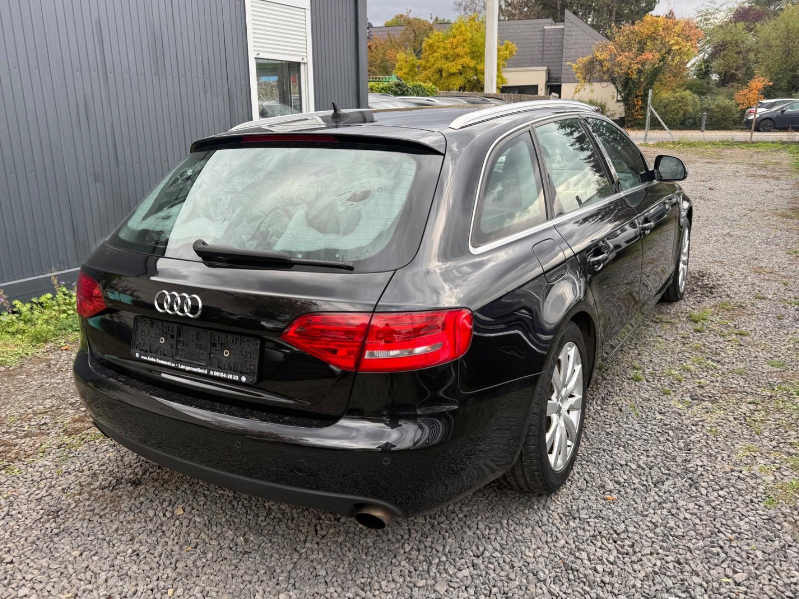 Audi A4 2008 — engine 1.984 cm³, 179 HP (132kW)