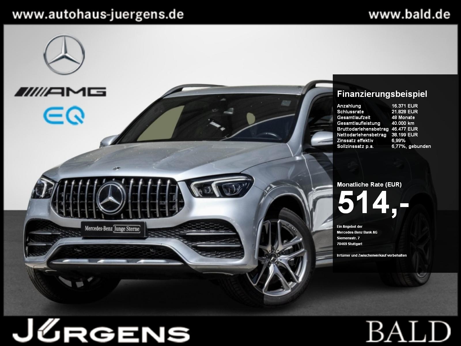 Mercedes-Benz GLE 53 AMG 4M+ AHK/360/MBeam/Memo/Ambi/Burm/Totw