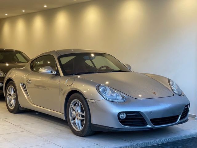 Porsche Cayman SILVER/ RED * TÜV NEU! TOPZUSTAND!