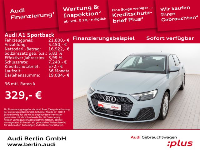 Audi A1 Sportback 25 TFSI S tr. VIRTUAL LED RFK NAVI