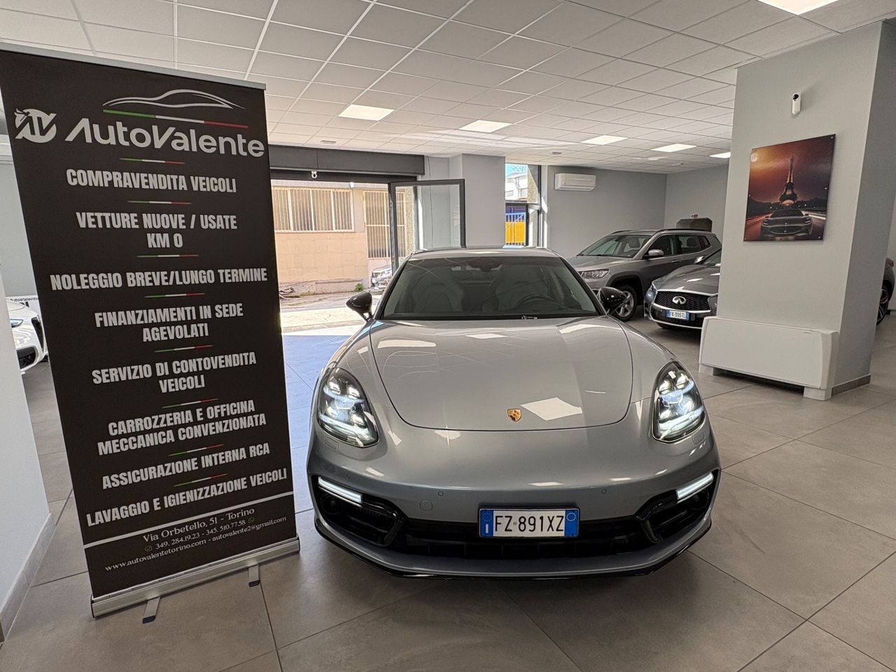 Porsche Panamera 2.9 4 E-Hybrid 340cv anno 2020 imagem 2