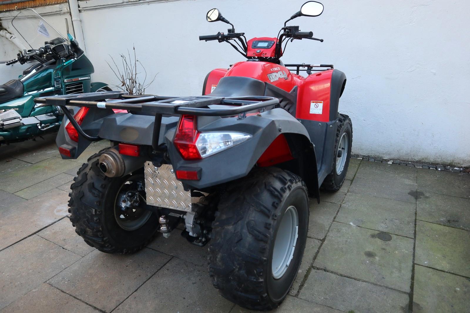 Kymco  2010 — engine 498 cm³, 19 HP (14kW)
