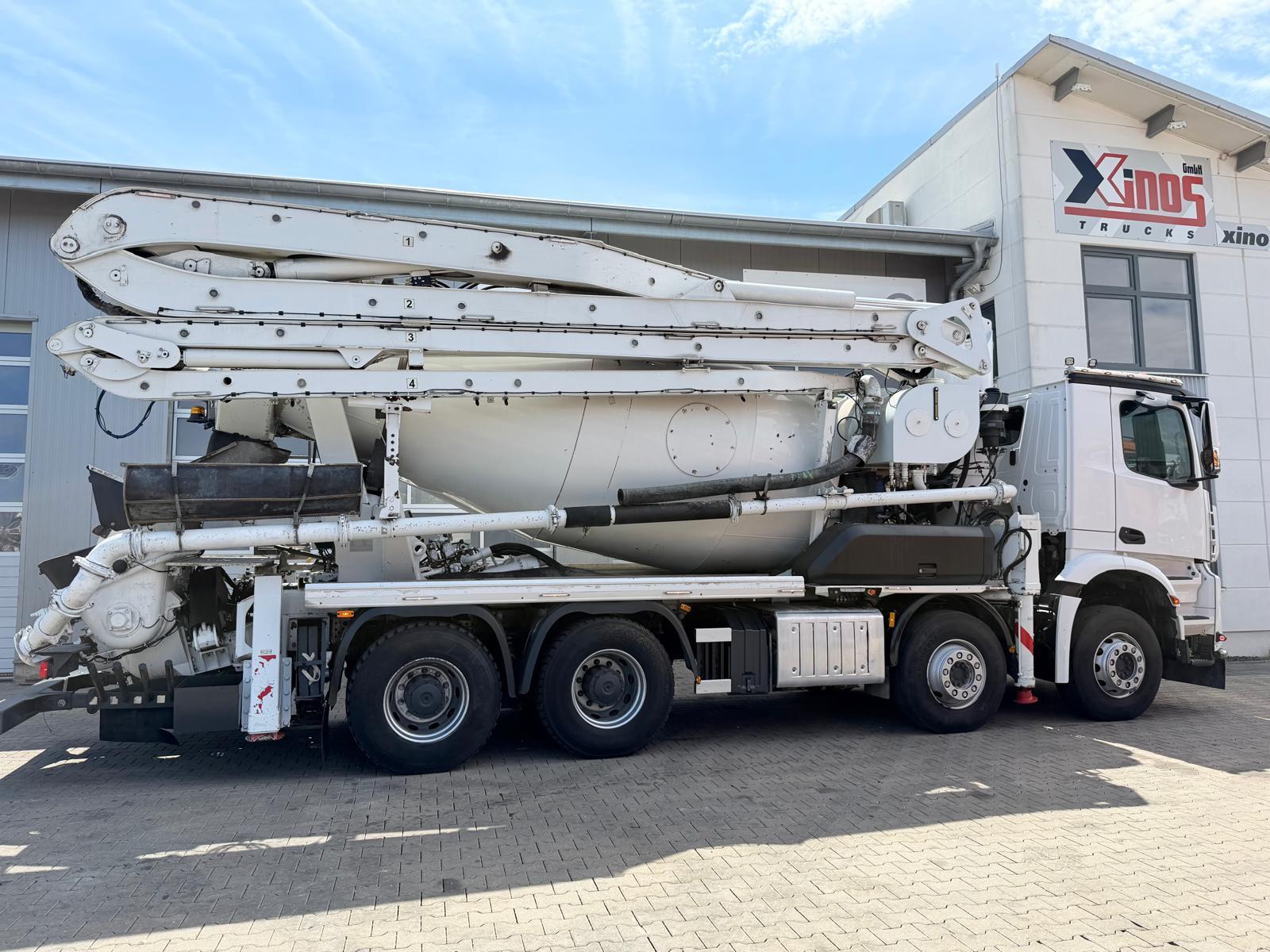 Mercedes-Benz Arocs 4143 8X4 CIFA MK32L + 9m³ Pumi 770h!