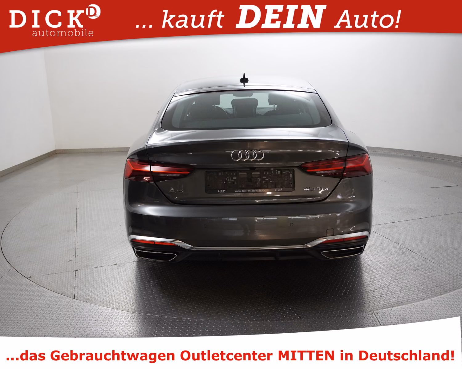 Audi A5 SB 40d S LINE SPORT 5SI+LEDER+SHZ+NAV+KAM+LED, миниатюра 6