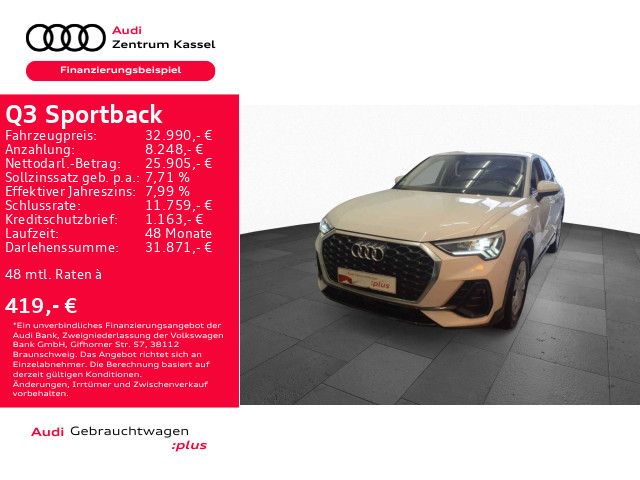 Audi Q3 Sportback 45 TFSI e LED Navi AHK