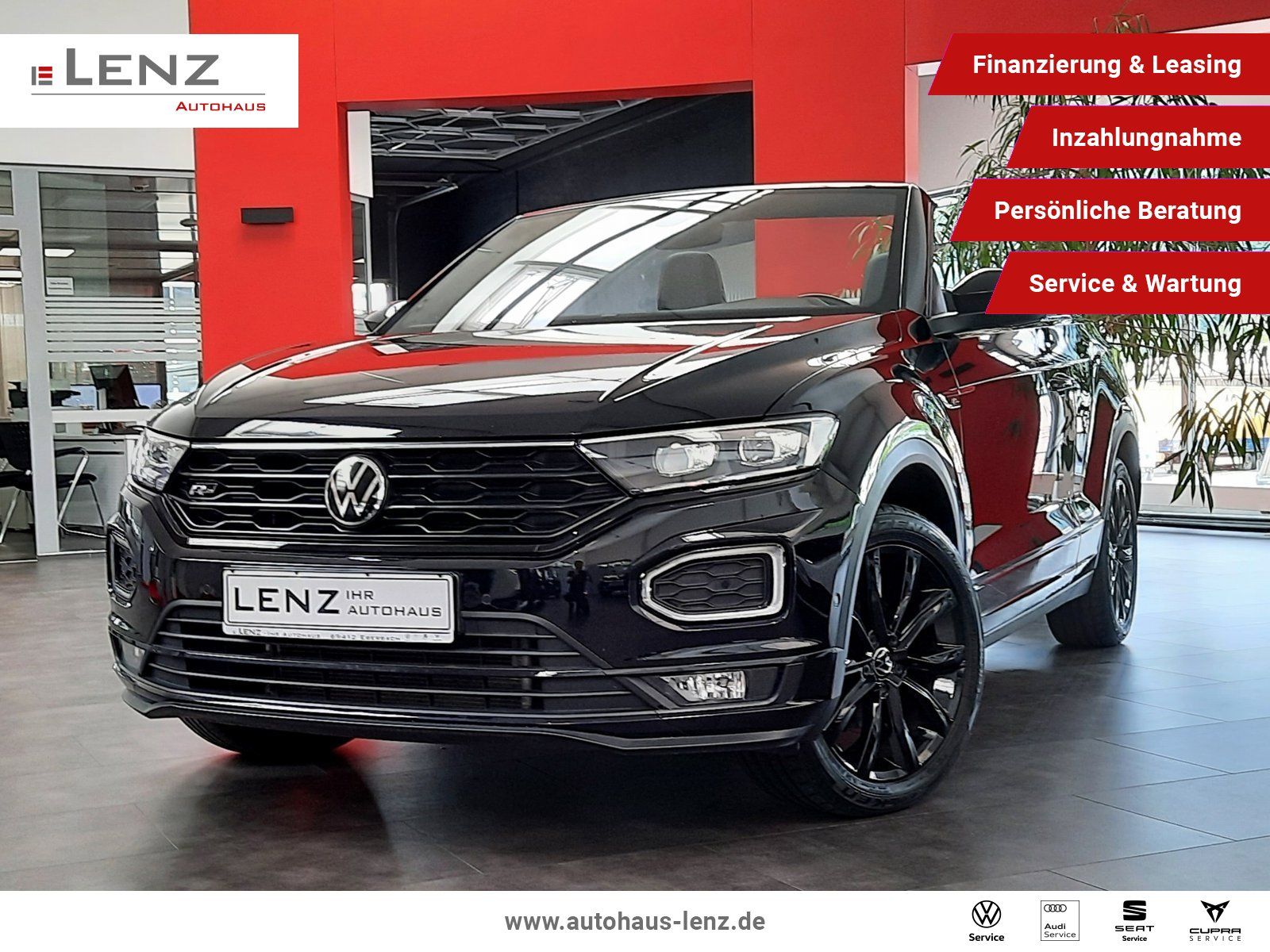 Fahrzeugabbildung Volkswagen T-Roc Cabrio R-Line Black&Style DSG*AHK*Navi*Cam