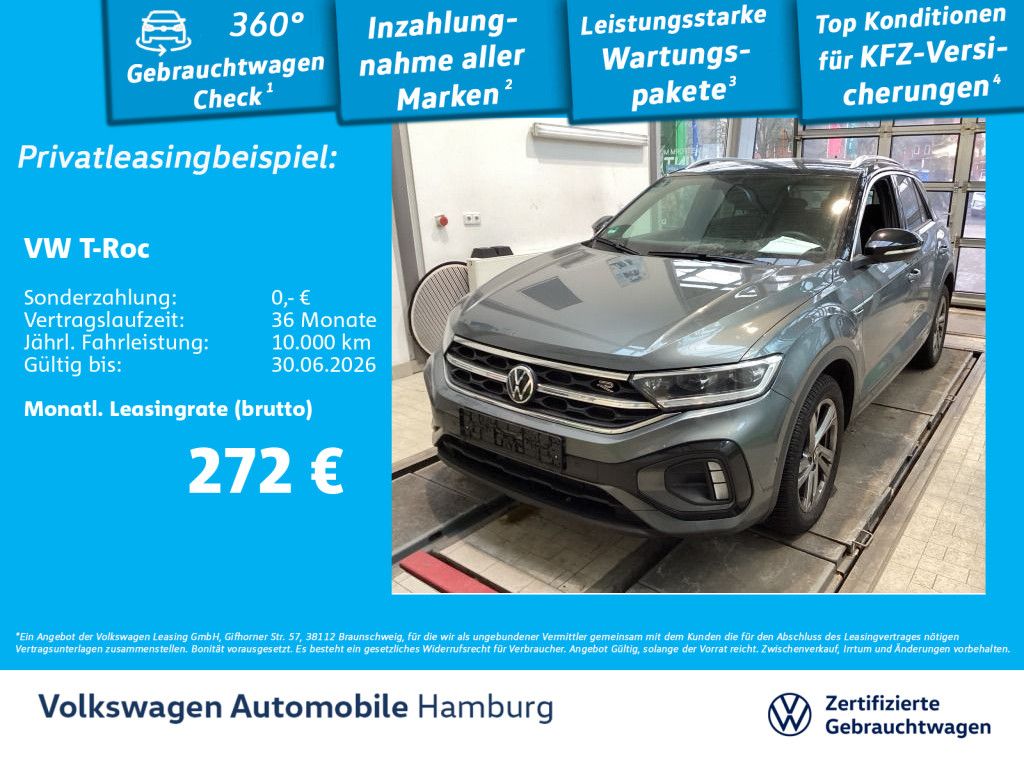 Volkswagen T-Roc 1.0 TSI R-Line LED Navi Kamera ACC App