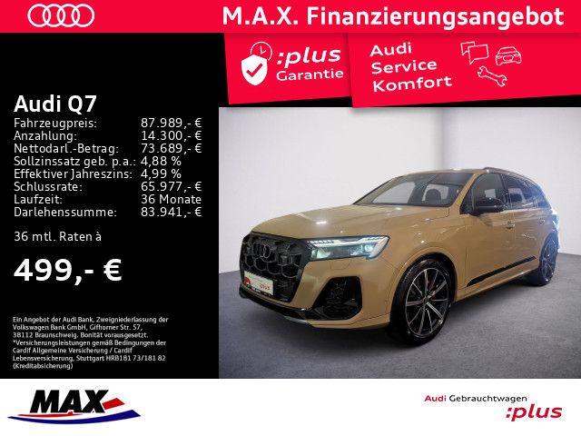 Q7 50 TDI QUATTRO S LINE 7-SITZE +HD-MATRIX+AHK+