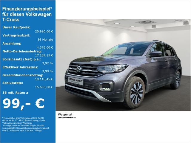 Volkswagen T-Cross 1.0 TSI Move NAVI AHK KLIMA SHZ PDC LM Z