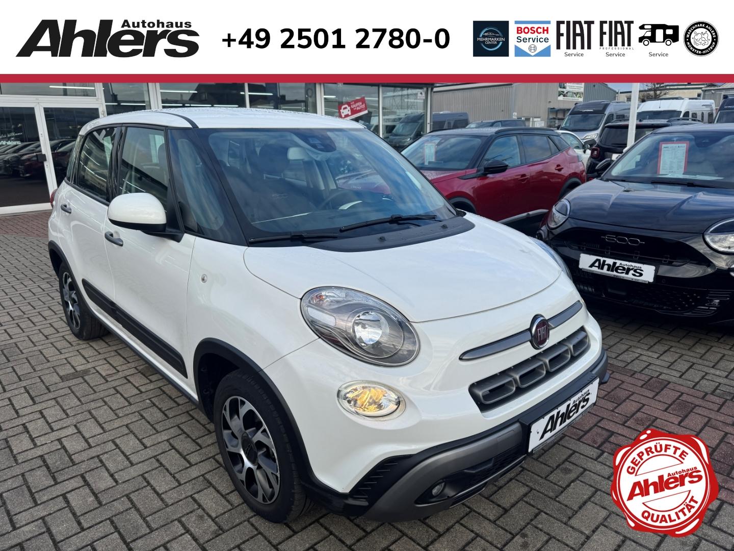 Fiat 500L Cross+KAMERA+8FACH+CARPLAY+KLIMAAUTO+LICHTR