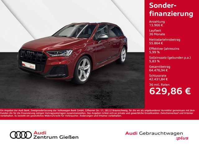 Audi SQ7 4.0 TFSI quattro Black HuD PANO AHK Standhei