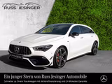 Mercedes-Benz AMG CLA 45 S 4M SB *MBeam*360*Memo*Pano*KGo*TotW - weiße Mercedes-Benz CLA 45 AMG Shooting Brake