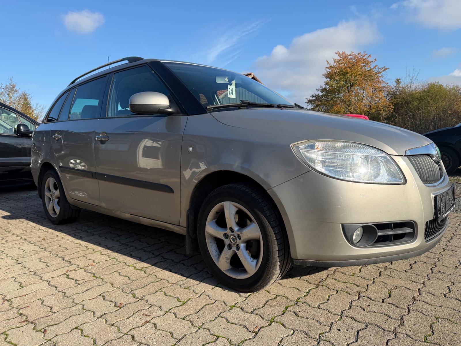 Skoda Fabia 2008 — rear view