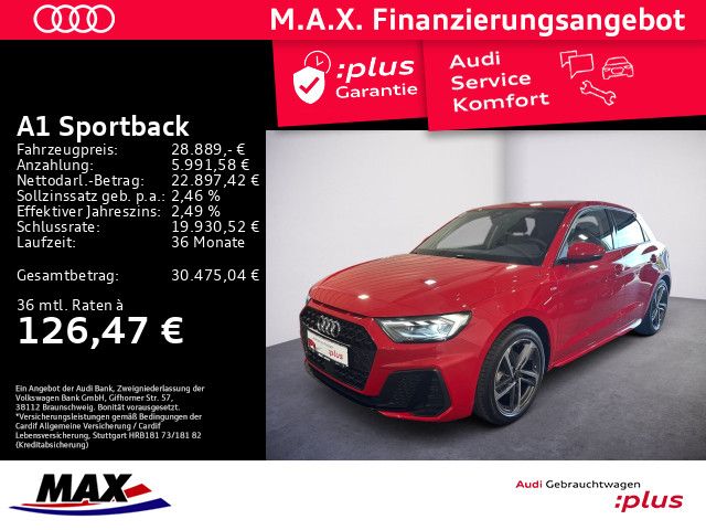 A1 Sportback 35 TFSI S TRONIC S LINE LED+NAVI+VC