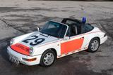 Porsche 964 Carrera 2 Targa Polizei - weiße Porsche 964