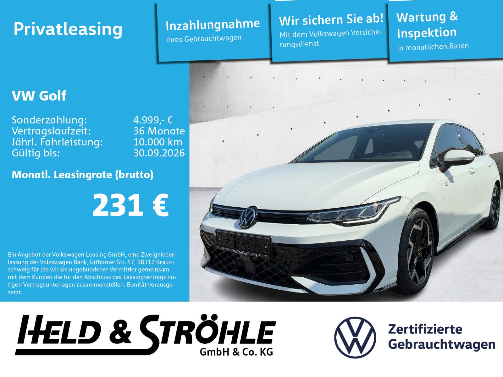 Volkswagen Golf 8 R-Line 1.5 TSI ACC HuD NAVI SHZ foto 1