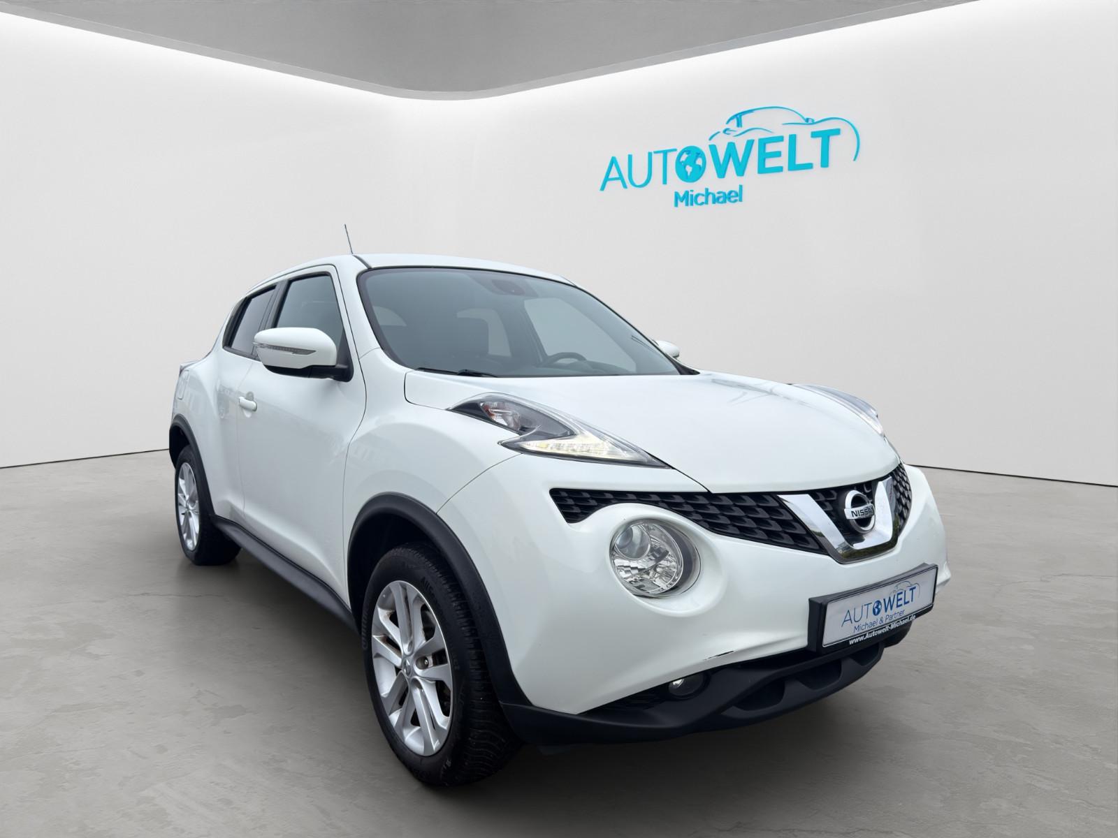 Nissan Juke 1.2 SITZH LED NAV KAM GJR TÜV+Insp. NEU 17'