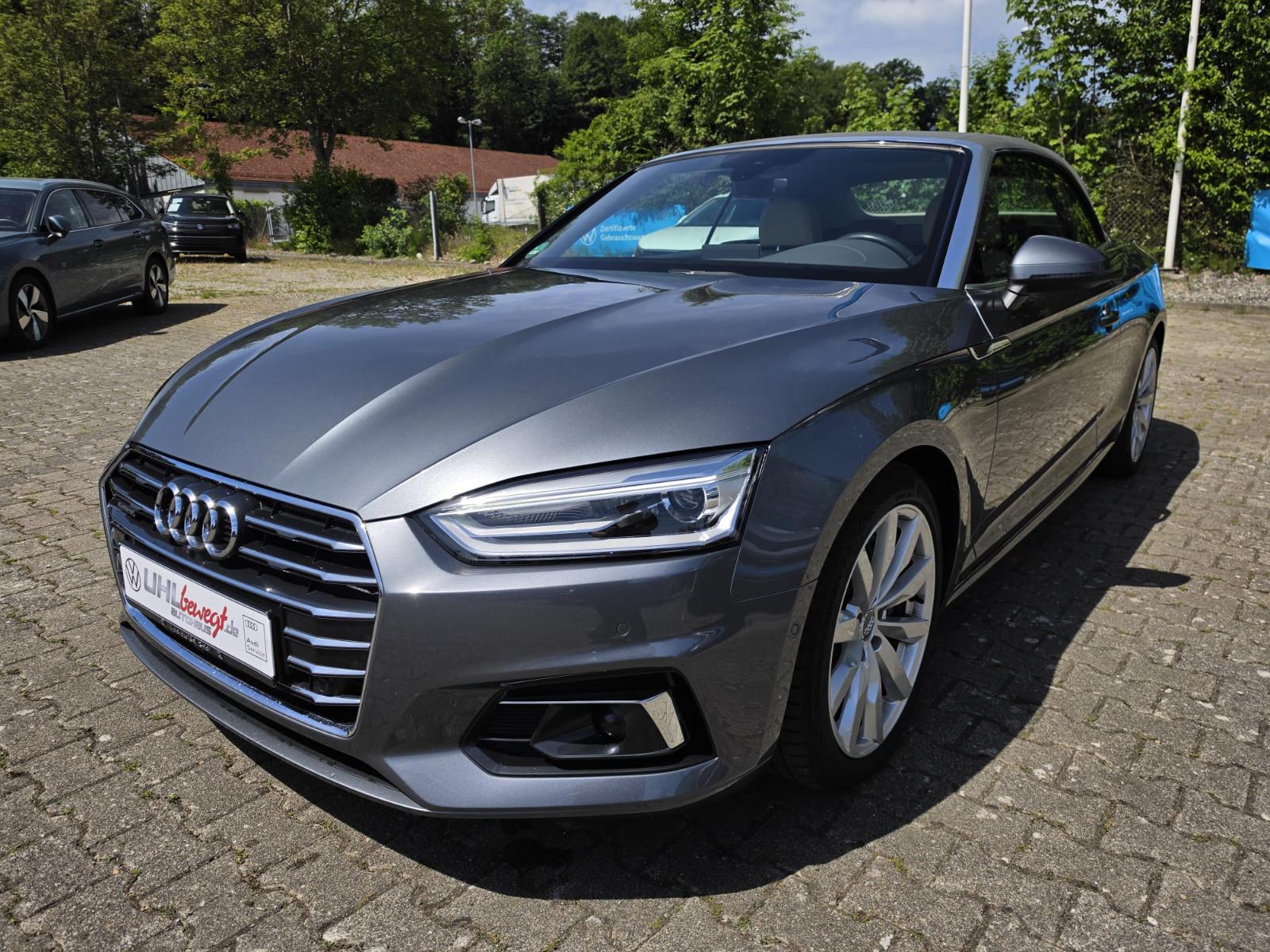 Audi A5 Cabriolet quattro design Navi Leder AHK Klima