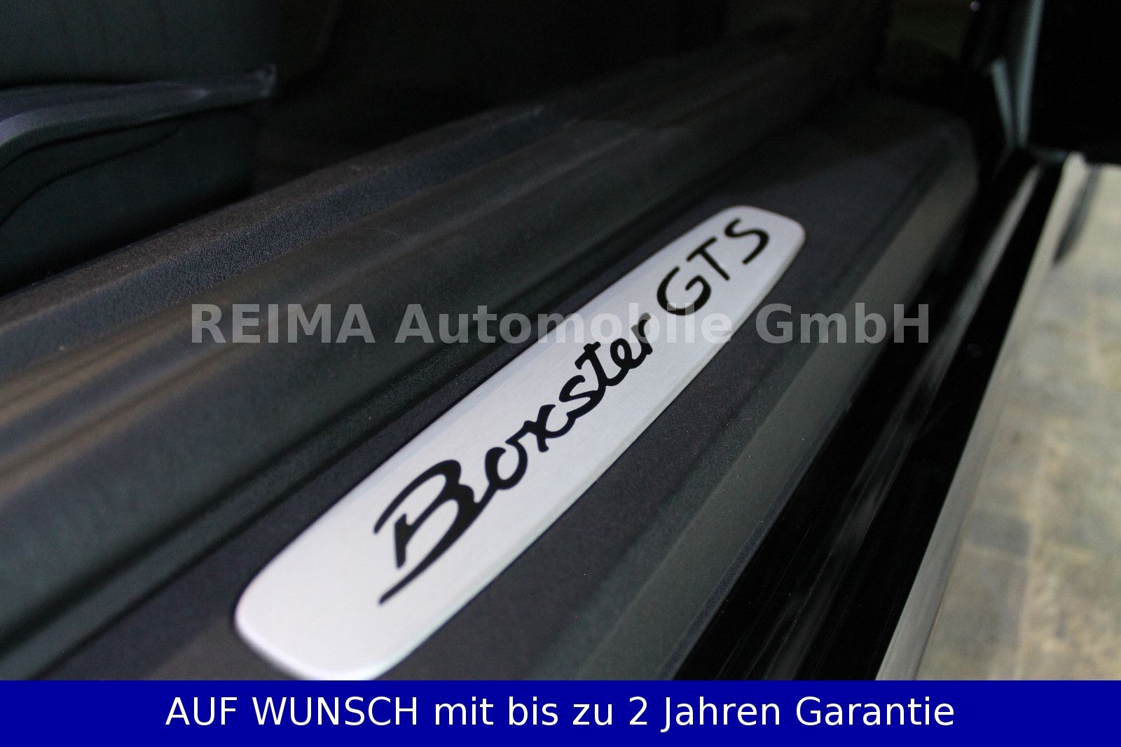 Fahrzeugabbildung Porsche 718 Boxster GTS,  Sport Chrono, D. Auslieferung