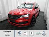 Skoda Karoq 2.0 TSI 4x4 DSG Sportline, AHK, Navi, LED, - rote Skoda Karoq
