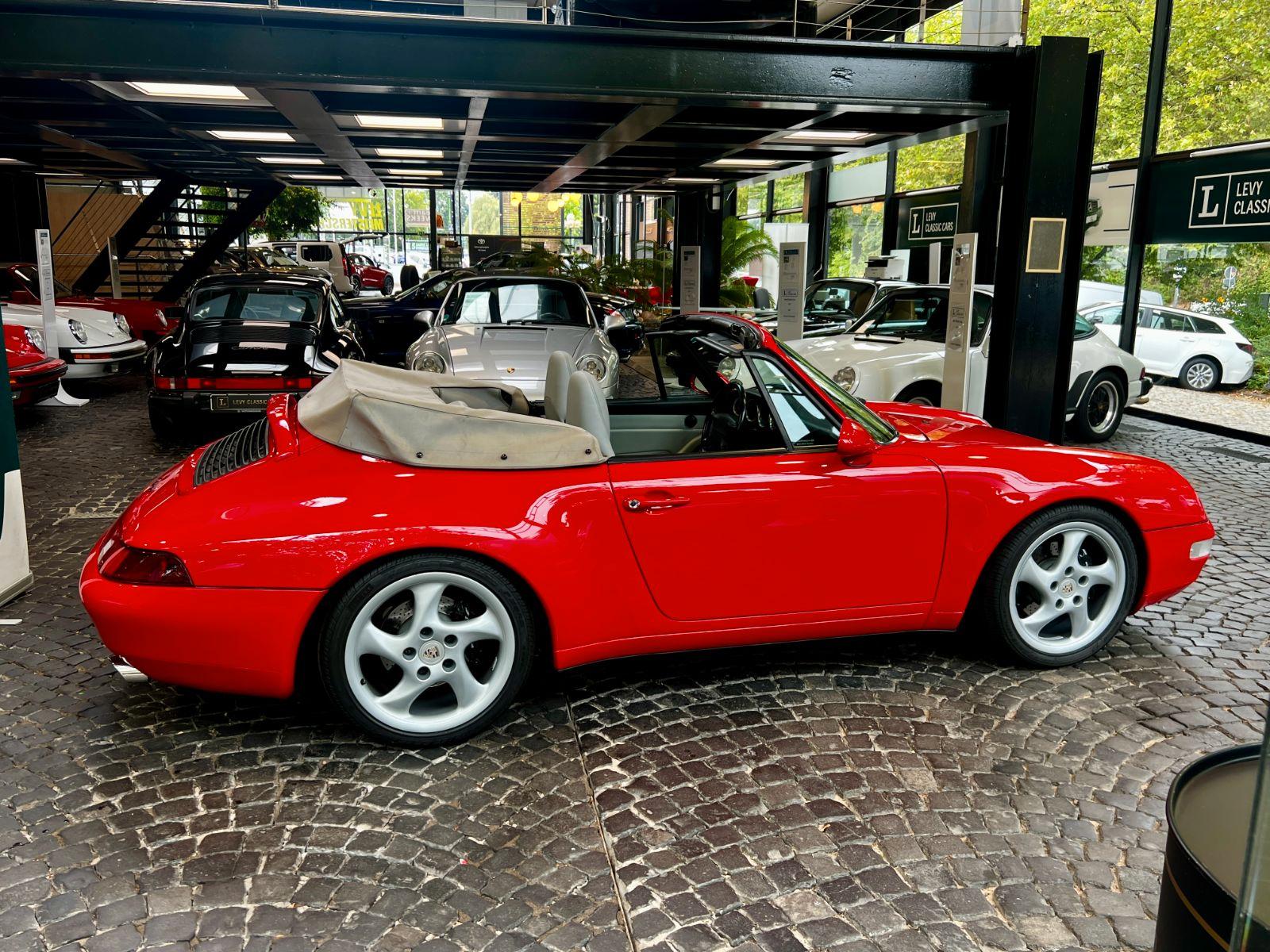 Porsche 993 911 Carrera 2 Cabrio Scheckheft