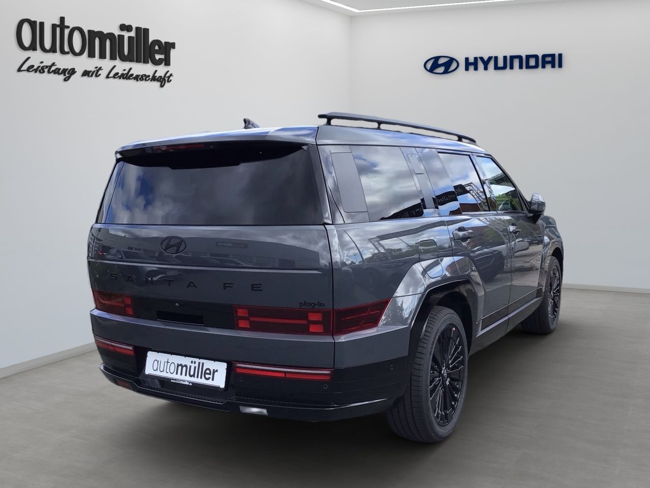 Fahrzeugabbildung Hyundai SANTA FE BLACKLINE 360 4xSHZ ACC AUT Akustikglas