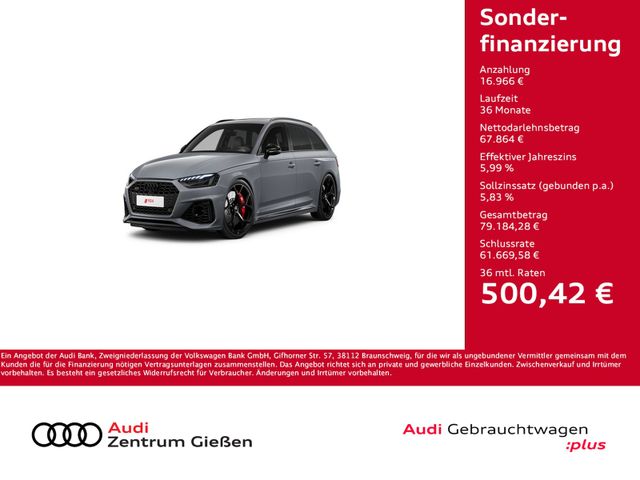 Audi RS 4 Avant 2.9 TFSI quattro Black B&O HuD PANO M