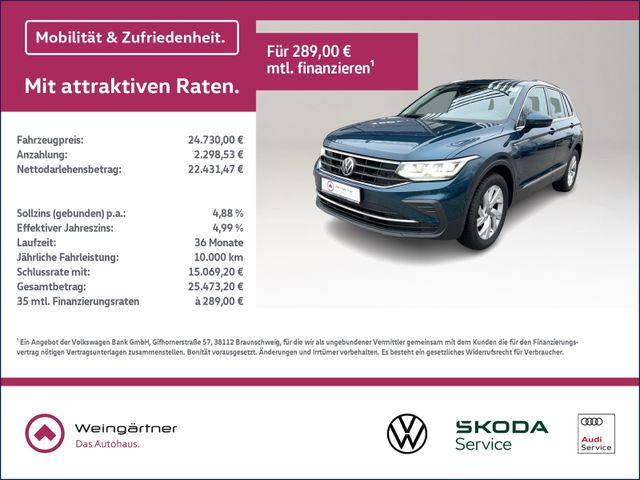 Tiguan Life 2,0 l TDI 4MOTION, AHK, IQ Light, Bu