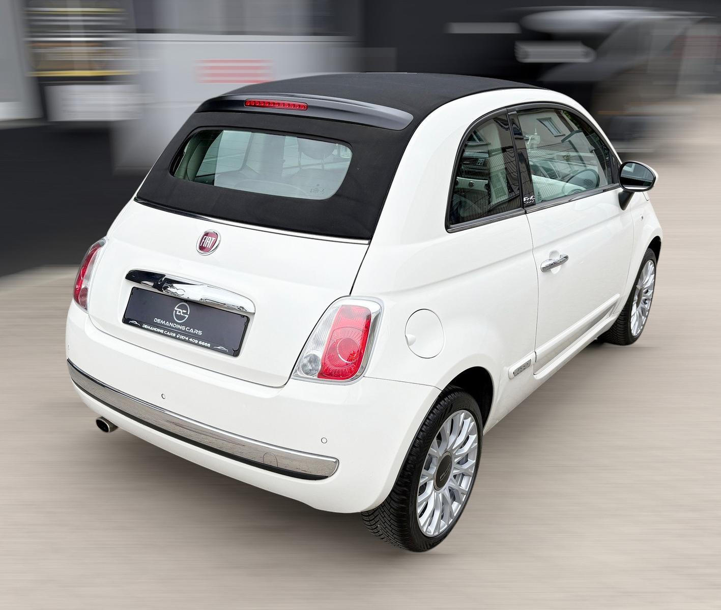 Fiat 500C 1.2 8V Cabrio Lounge Allwette Klimaaut PDC