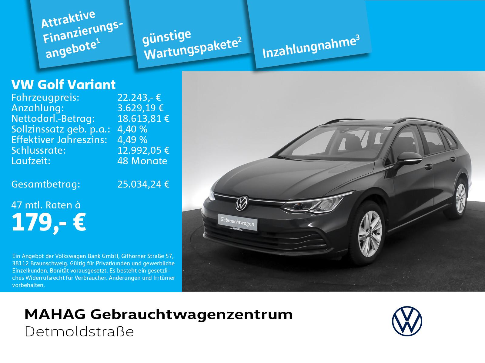 Volkswagen Golf VIII Variant Life 1.5 TSI LED Navi ParkPilo