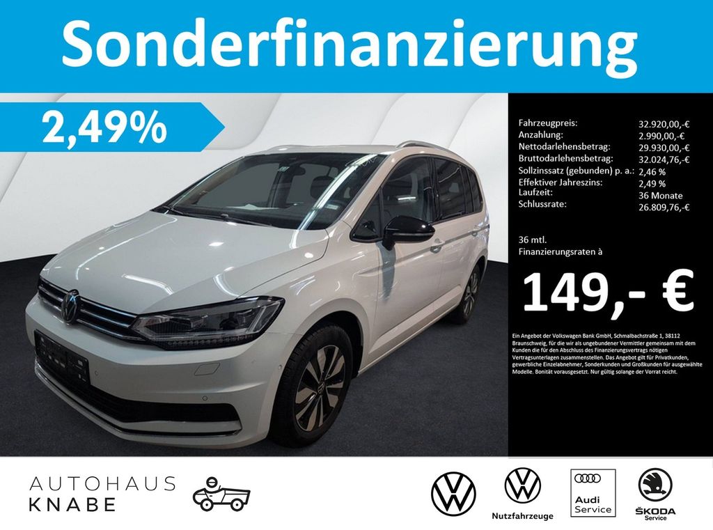 Touran 1.5 TSI DSG Comfortline 7 Si. NAVI AHK