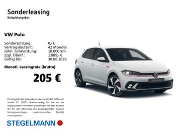 Volkswagen Leasingangebot: Volkswagen Polo 2,0 l TSI OPF 7-Gang DSG GTI