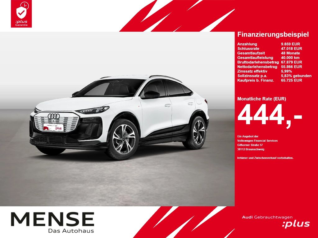 Audi Q6 Sportback e-tron quattro 285 kW S-Line B&O LM