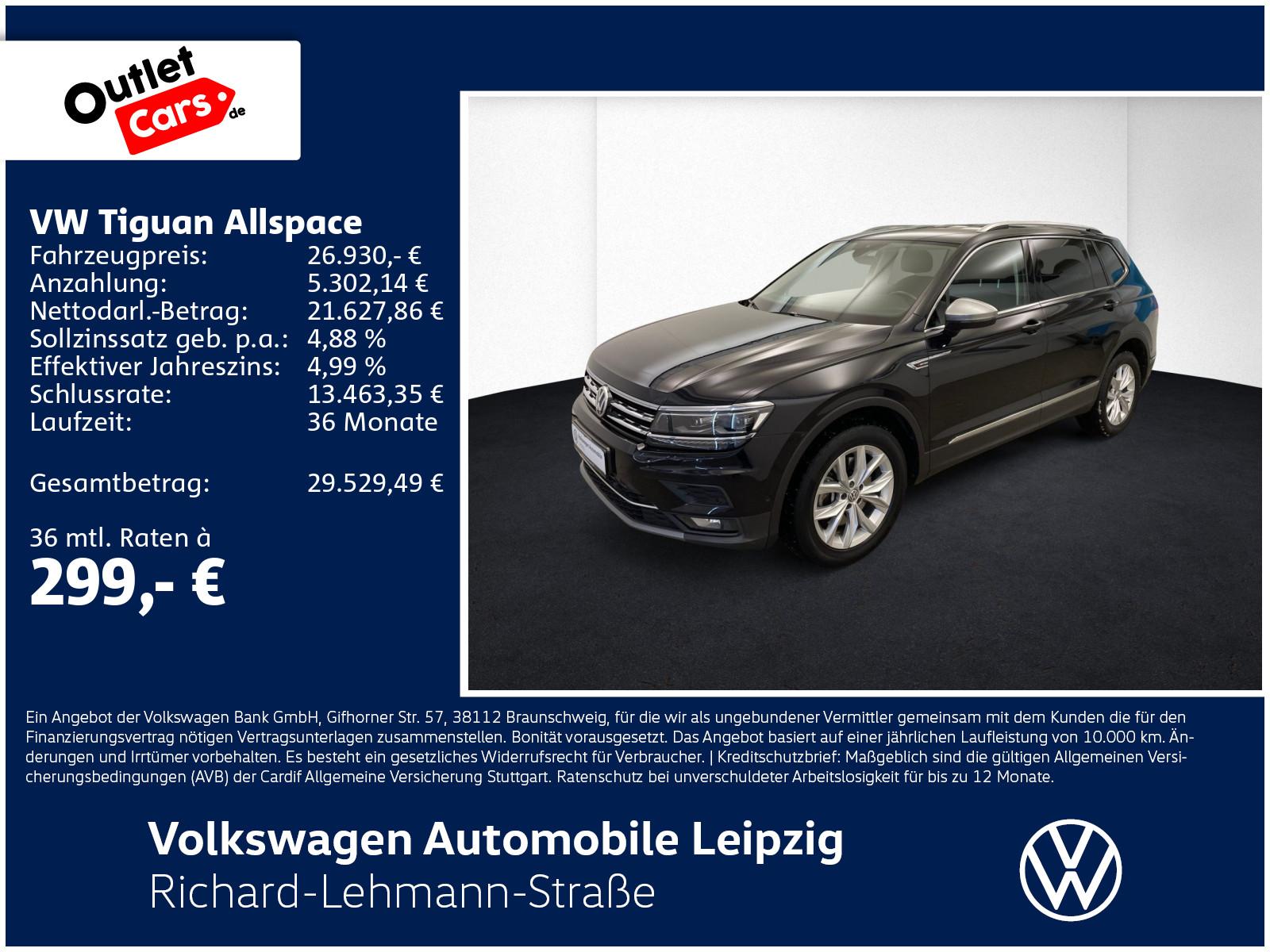 Volkswagen Tiguan Allspace Highline 2.0 TDI 4Motion DSG *Na
