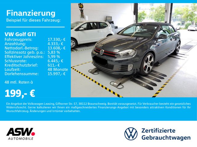 Volkswagen Golf GTI Cabriolet 2.0 TSI 6-Gang PDC v/h SHZ