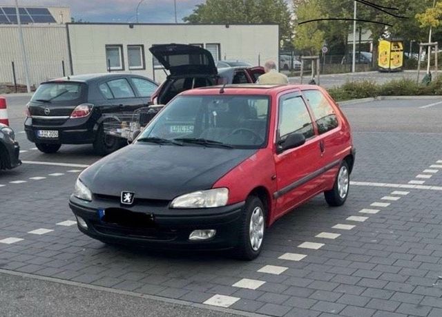 Peugeot 106 / BJ2000 / 37KW / AHK mit ein ...