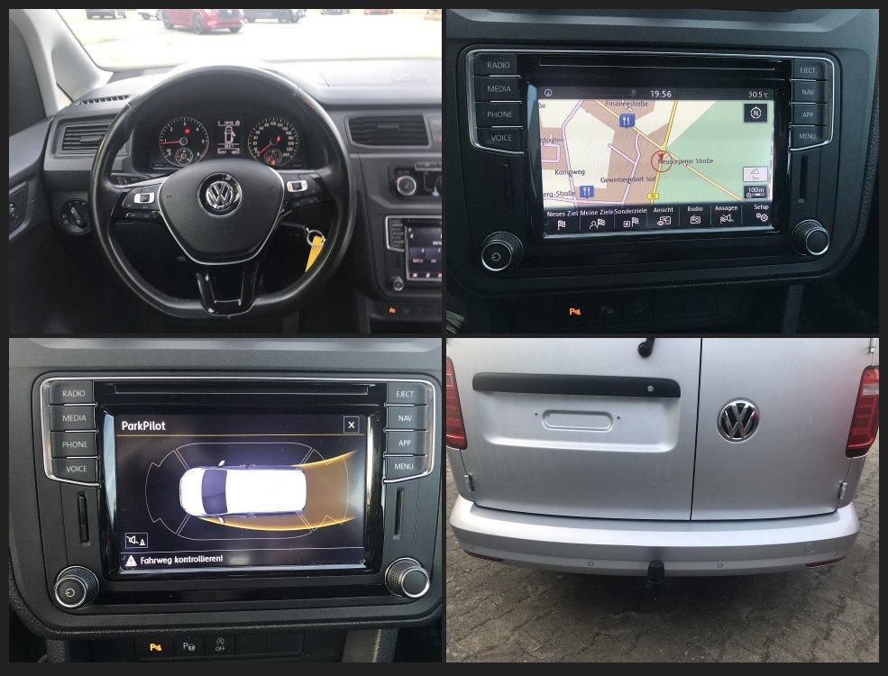 Volkswagen Caddy Maxi 2.0 TDI Kombi, PDC, AHK, 2.Schiebet.