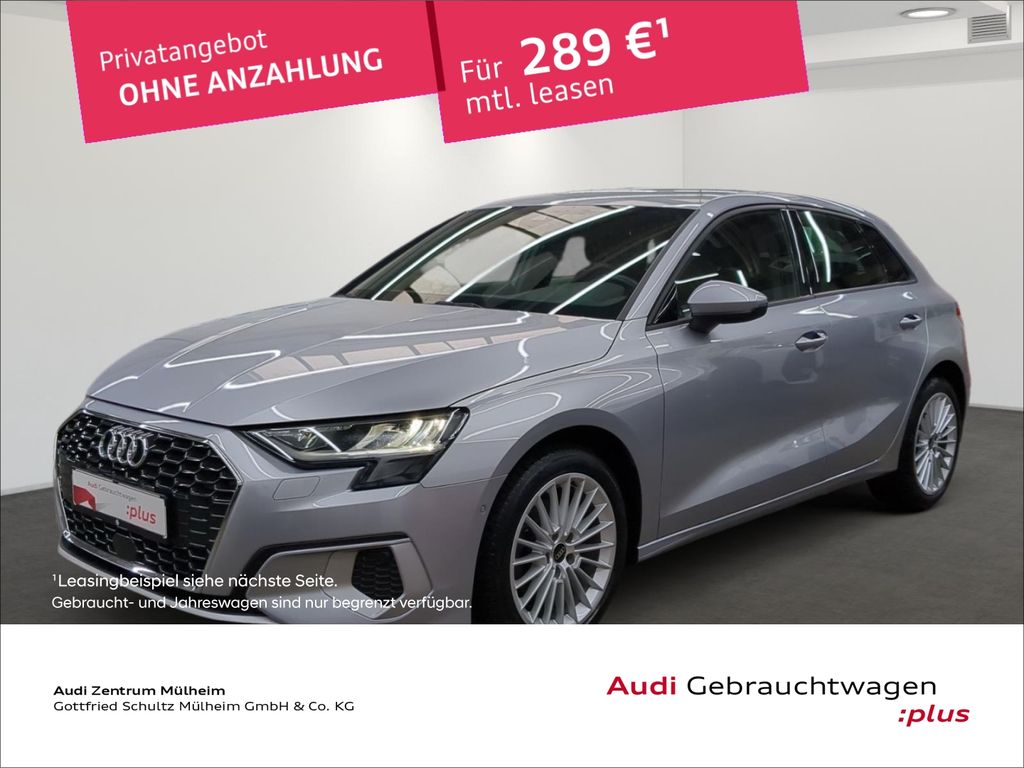 A3 Sportback 30 TFSI Navi LED virtual AHK ACC