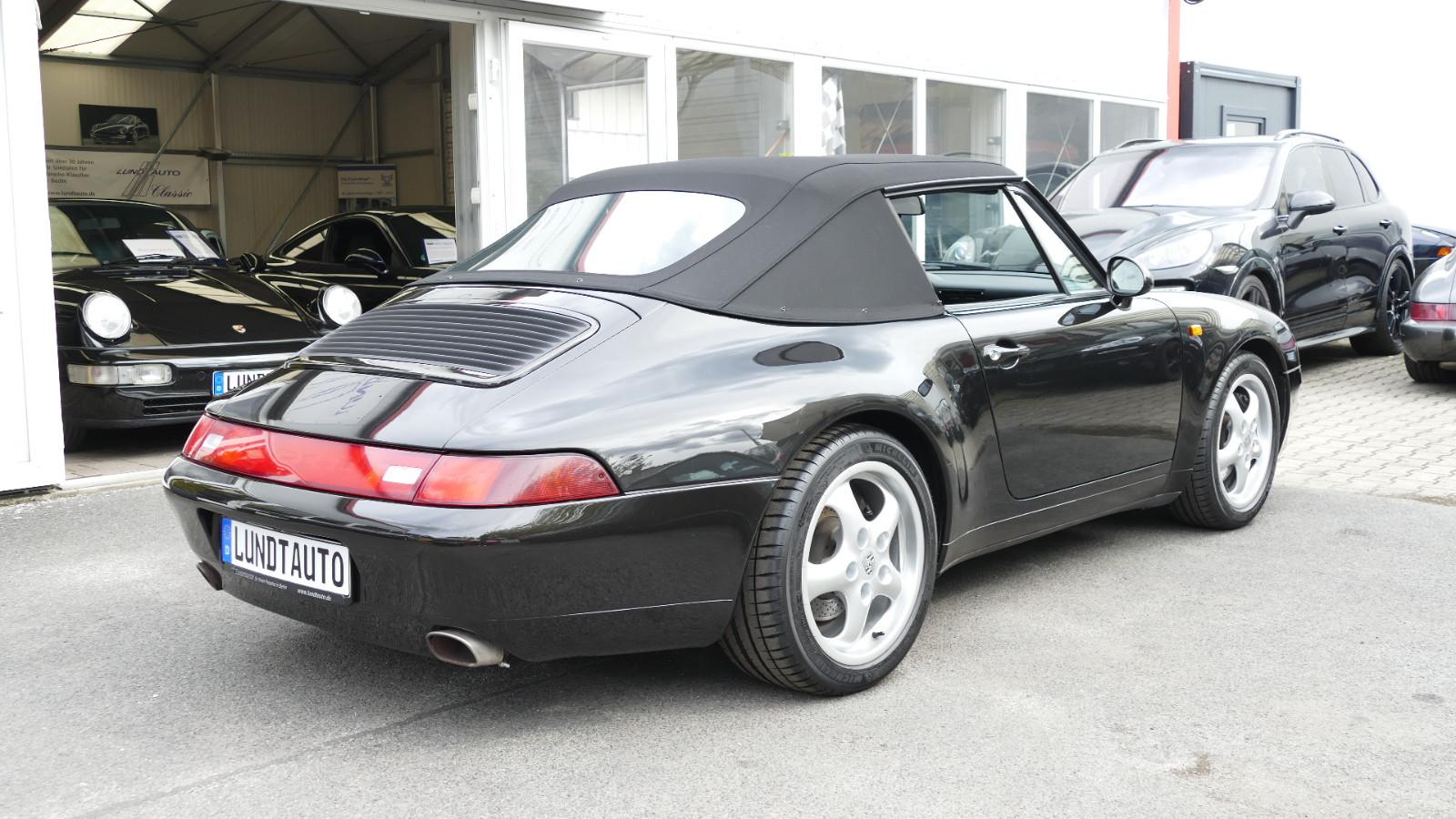 Porsche 993 Carrera 2 Cabrio, Tipt., seit 97 im Besitz