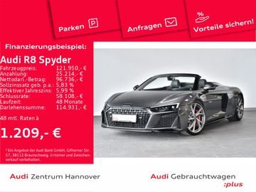 Audi Leasing Angebot: Audi R8 Spyder V10 RWD Karhu Edition B&O Laser Kamera