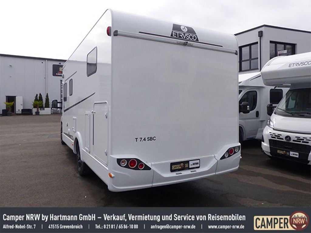 ETRUSCO T-Modell Base 7.4 SBC Multimedia+Markise+Isofix