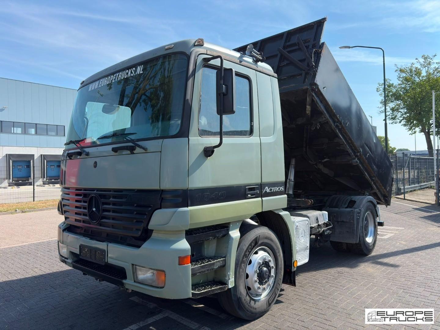 Mercedes-Benz Actros 1840 Steel/Air - Manual - Hub Reduction